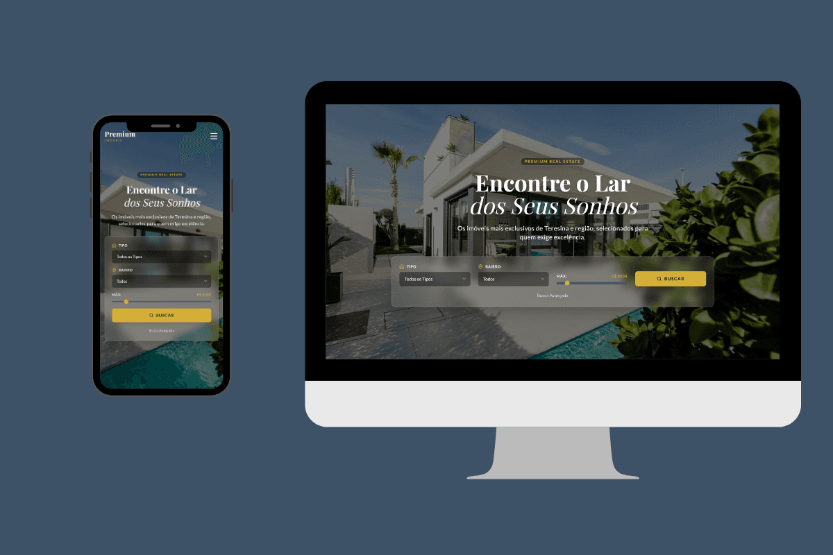 Preview do projeto Premium Imóveis